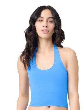 Florence by mills Women's Gym Later Collection Sporty Terry Halter Top Regatta